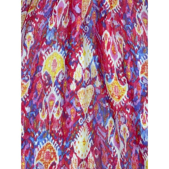 Speechless Dress Youth Girls 7 Pink Striped Paisley Hi Lo Hem Fit Flare - Picture 5 of 10